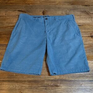 Hurley Nike Dri-Fit Men's Blue Flat Front Shorts